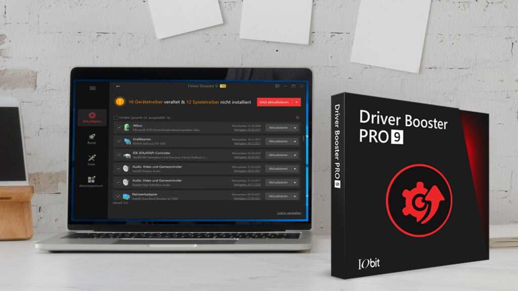 IObit Driver Booster Pro Crack + Serial Key Latest