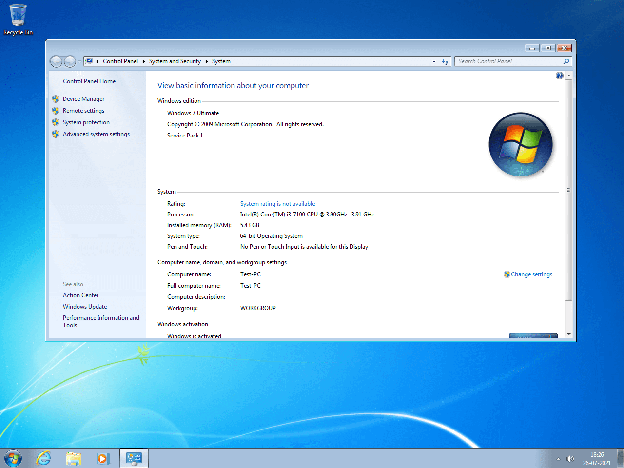 Windows 7 Ultimate ISO Full Version (32/64-bit)