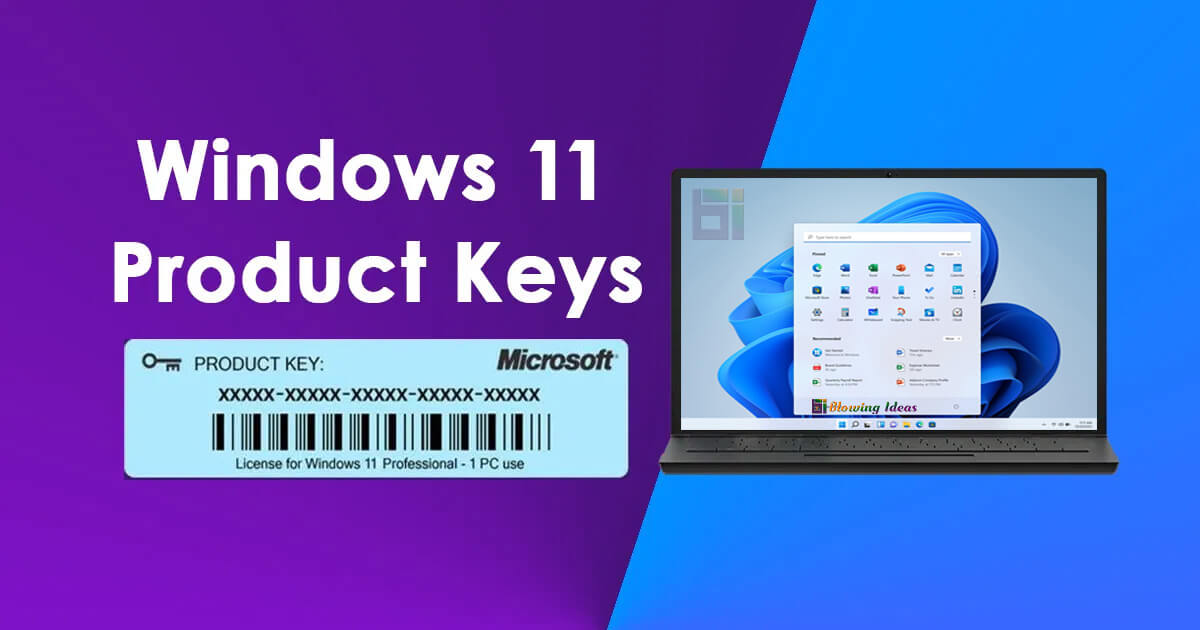 Windows 11 Pro Product Key All Edition [Updated]