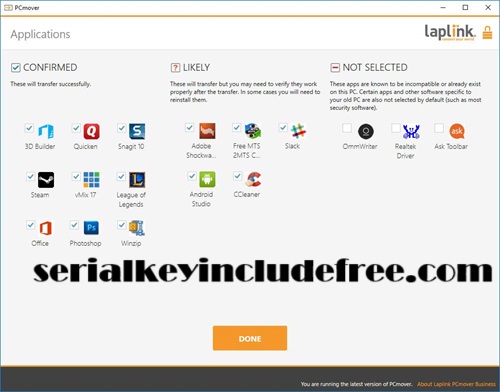 Laplink PCmover Business Crack + License Key [Latest Version]